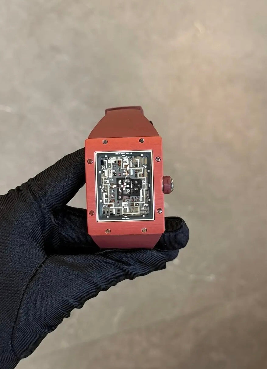 RM 16-04 Red Carbon Fiber