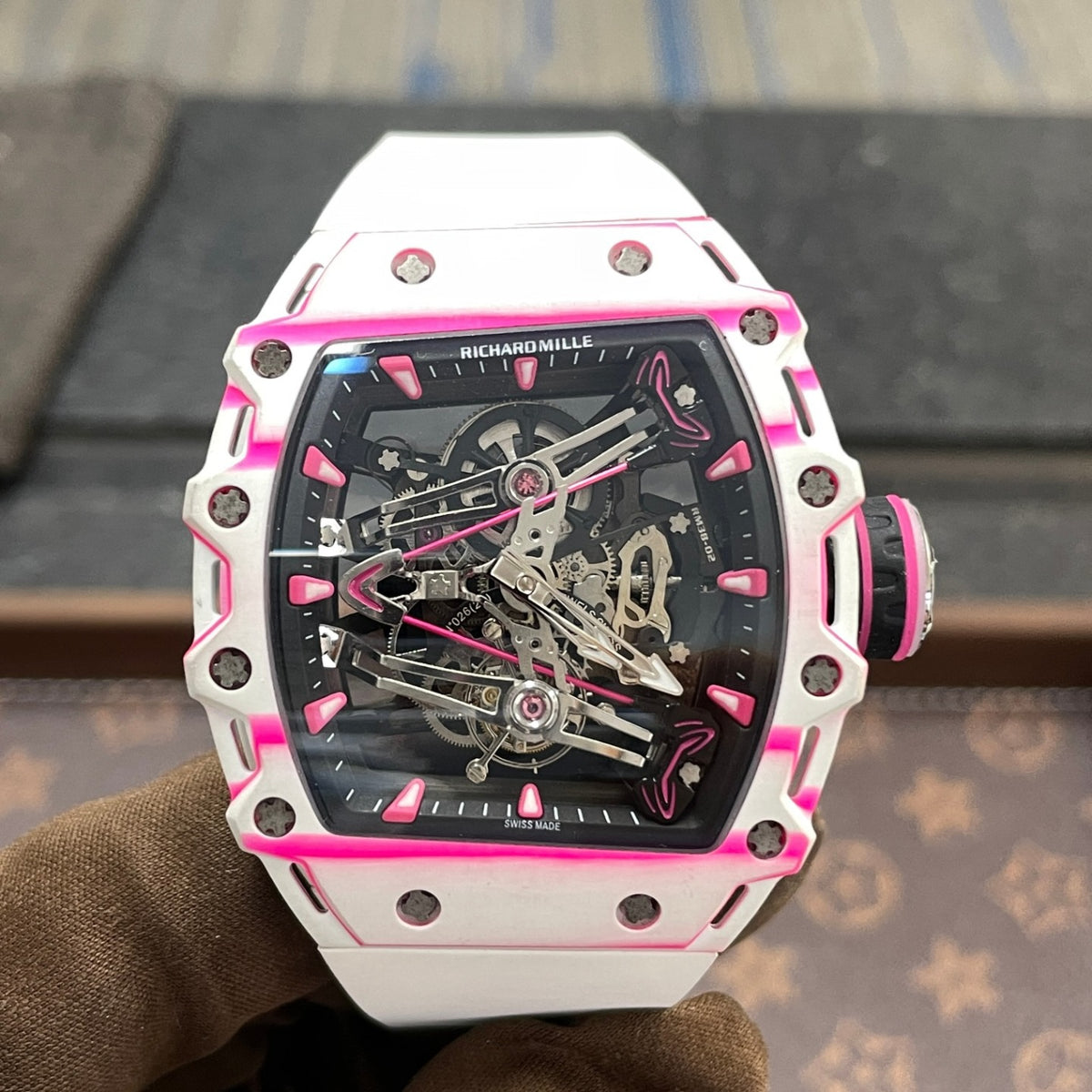 RM 38-02 Bubba Watson Tourbillon Manual Winding 42mm Carbon