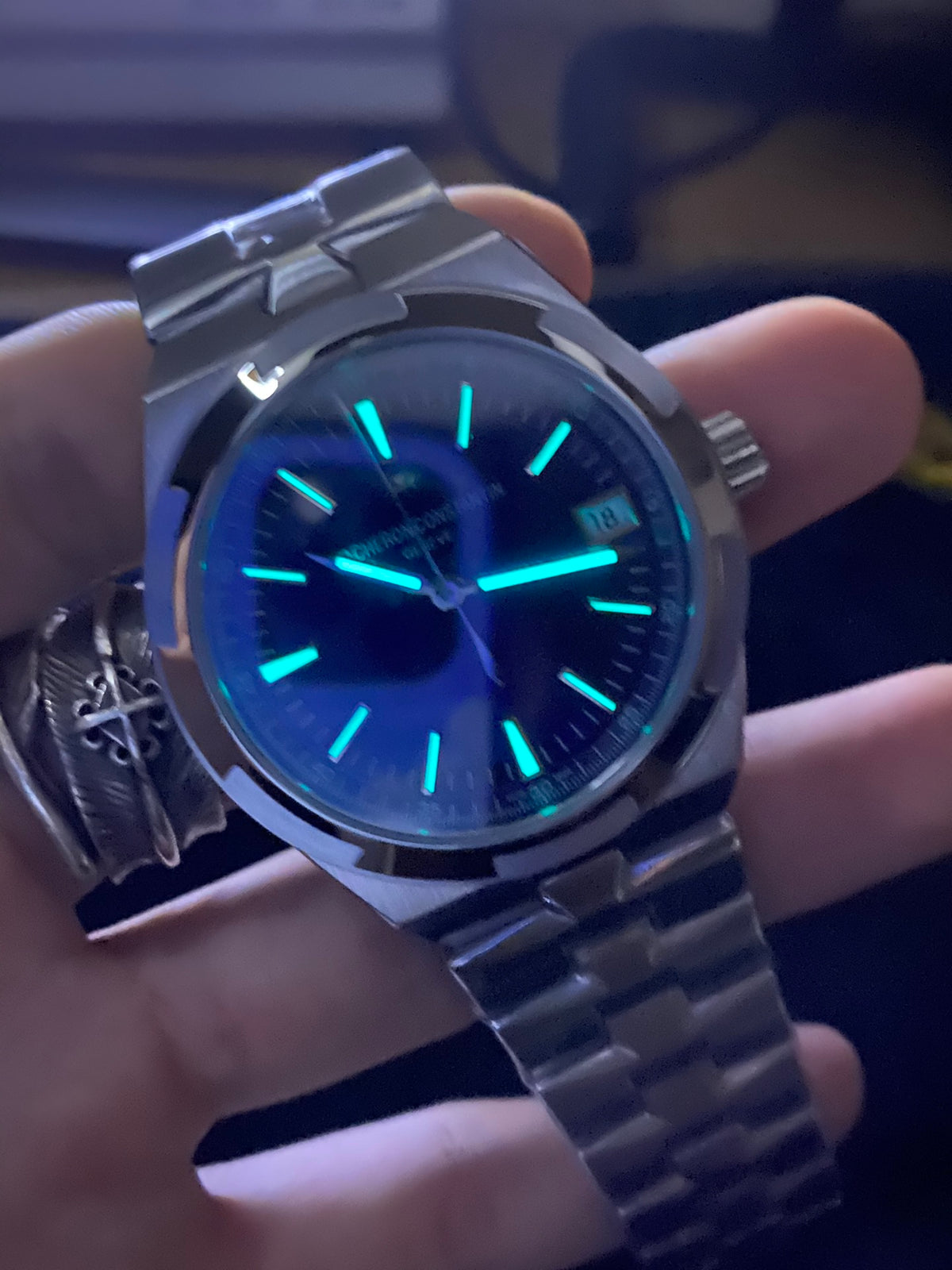 VC 4500V Blue Dial Stainless Steel