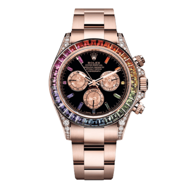 Daytona 116595RBOW 18k Rose Gold Plated