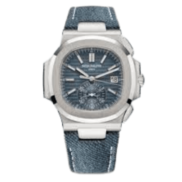 Nautilus Flyback Chronograph 5980/60G-001 18K White Gold Plated