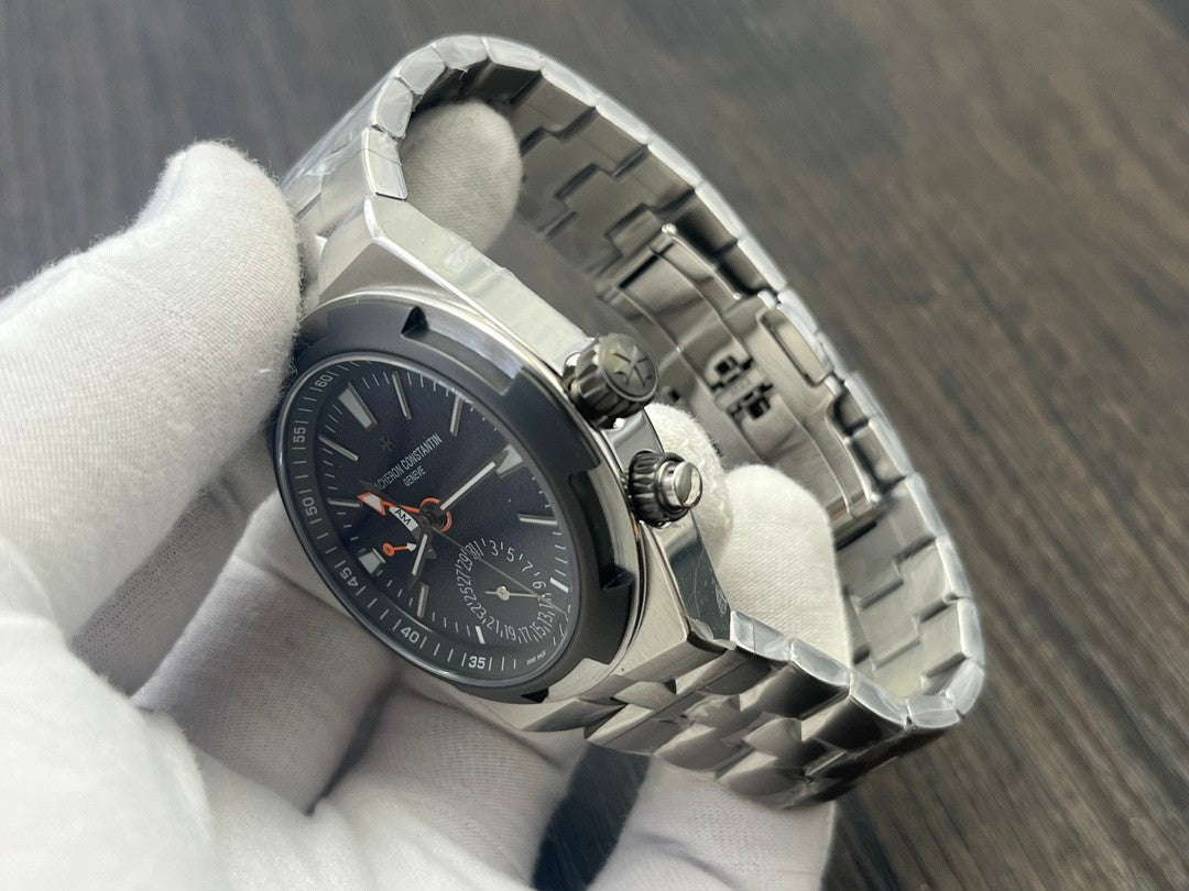 VC 7930V/210T-H074 Blue Dial Titanium Stainless Steel Bracelet