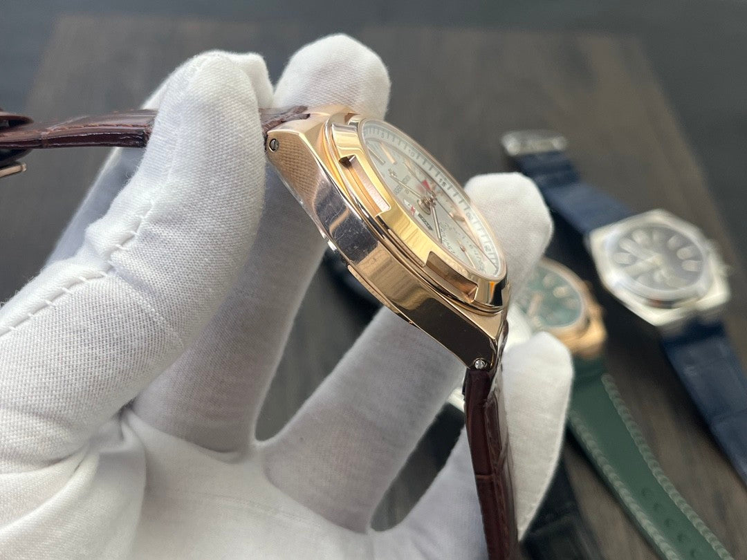 VC 7900V/000R-B336 Silver Dial 18K Gold Plated