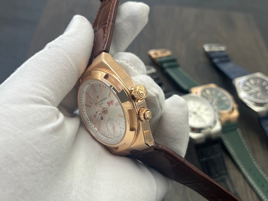 VC 7900V/000R-B336 Silver Dial 18K Gold Plated