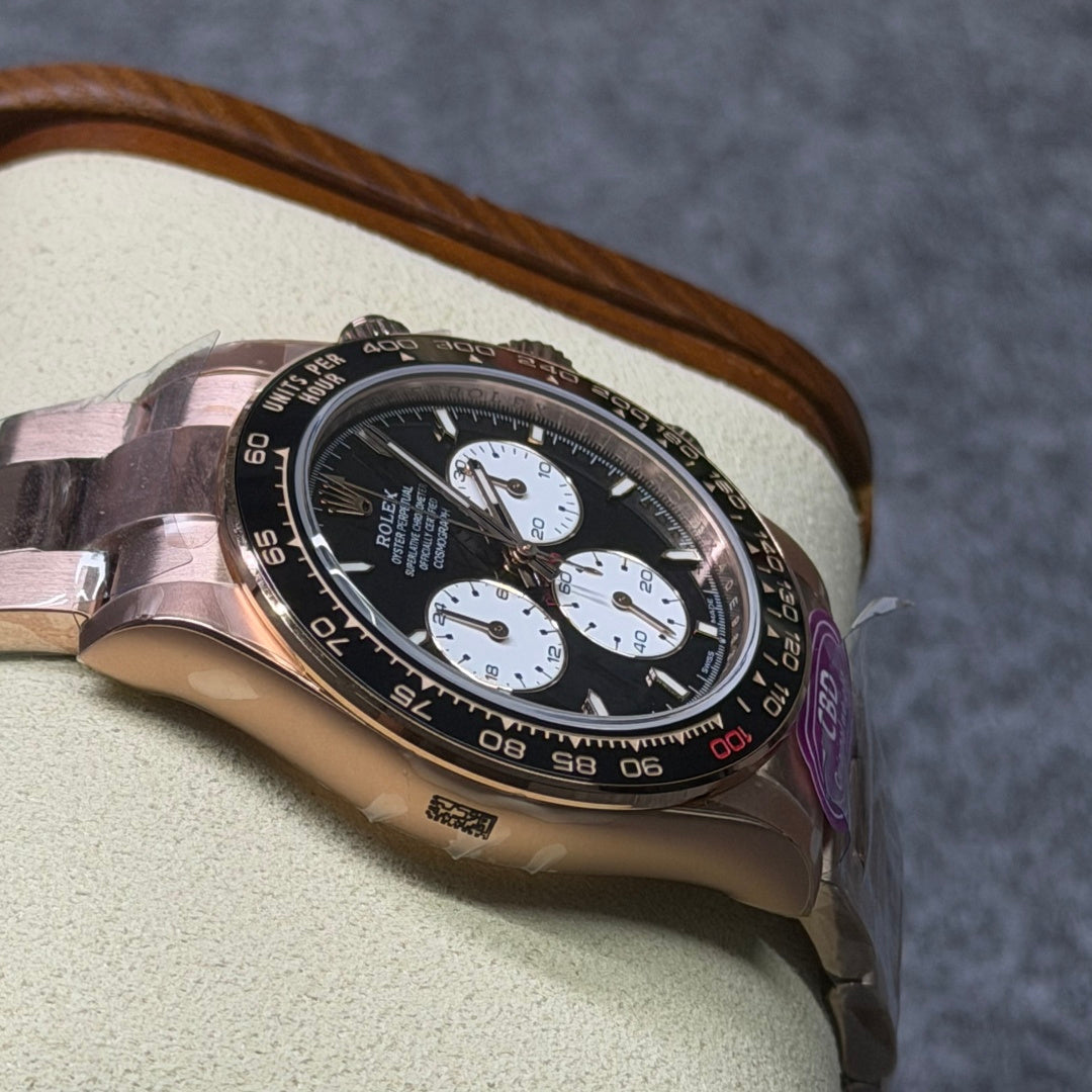 Daytona 126528 18k Rose Gold Plated Lemans 4132 Movement Original Weight