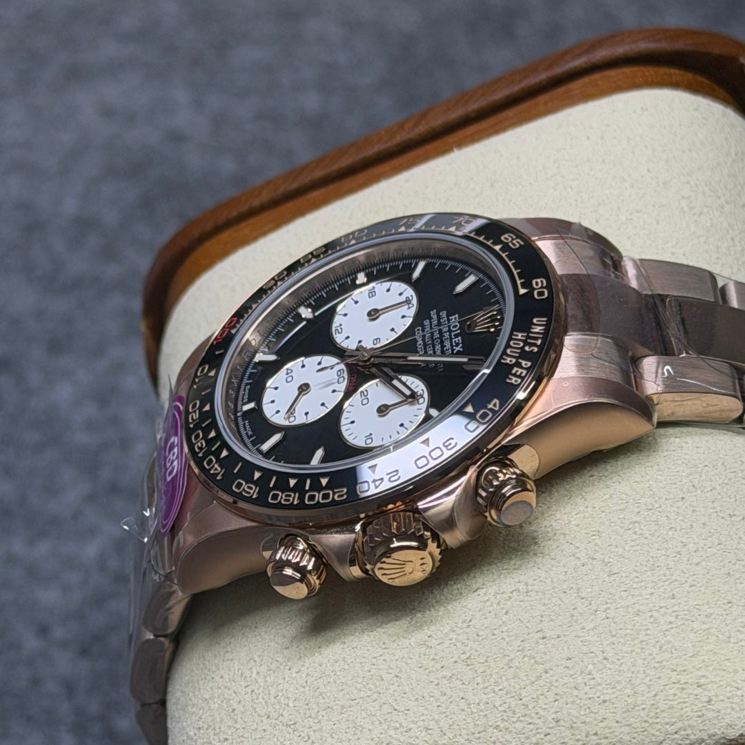 Daytona 126528 18k Rose Gold Plated Lemans 4132 Movement Original Weight