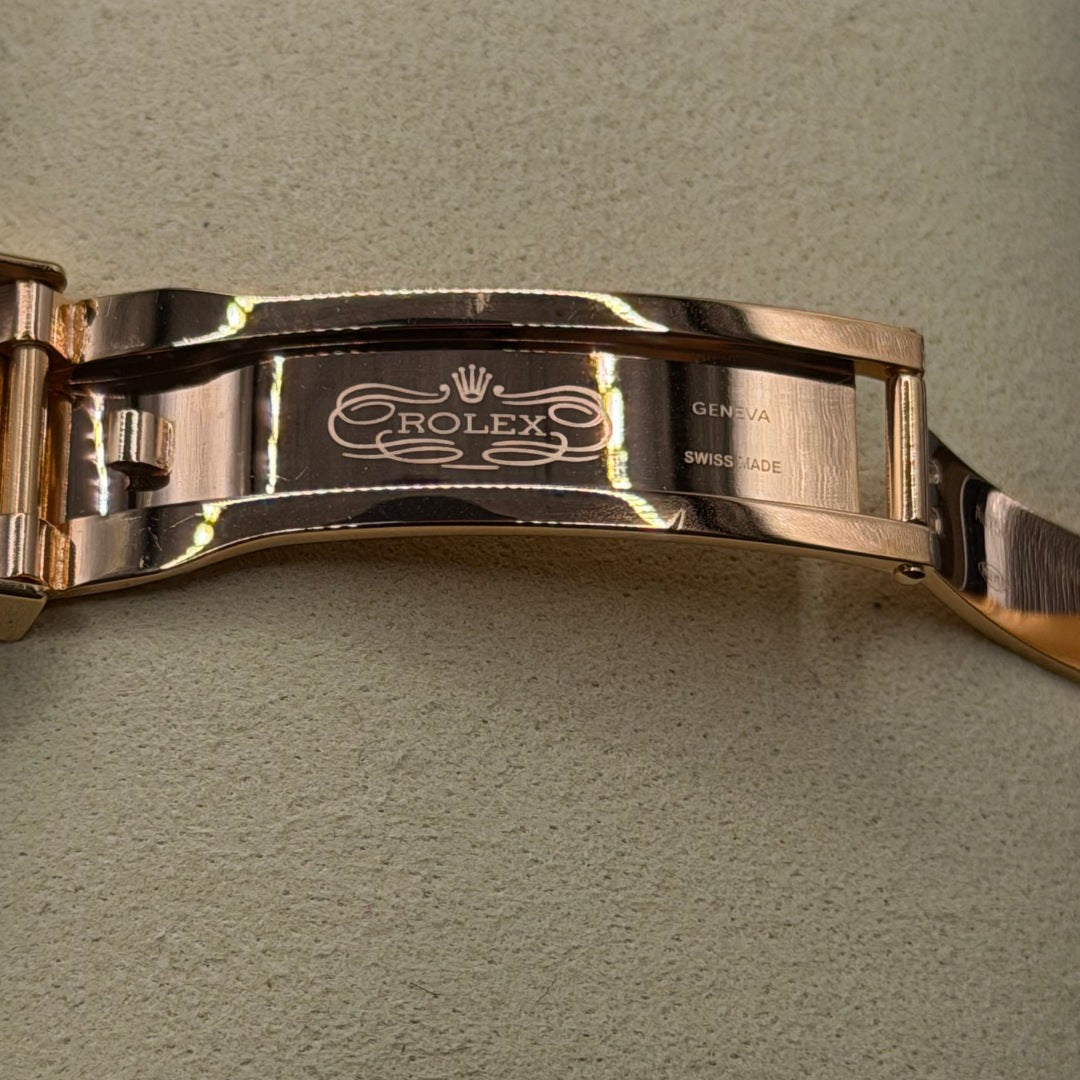 Daytona 126528 18k Rose Gold Plated Lemans 4132 Movement Original Weight