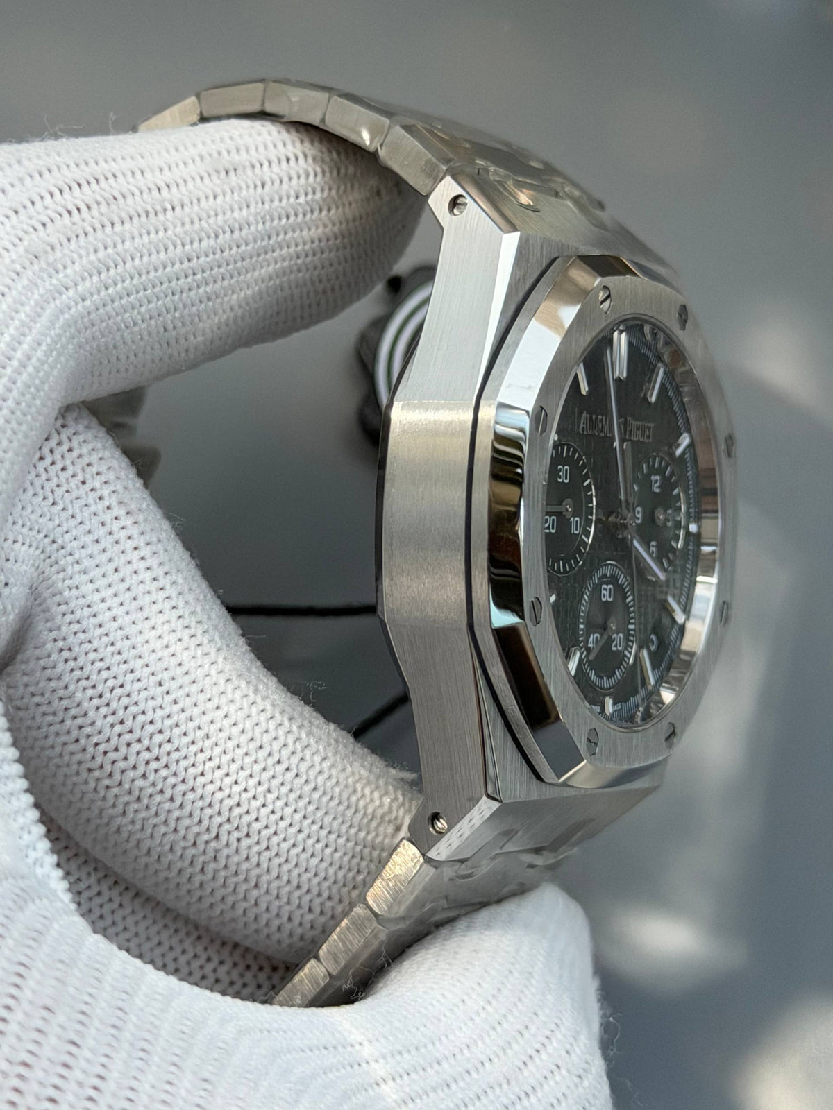 AP RO 26240ST Stainless Steel Green 41mm