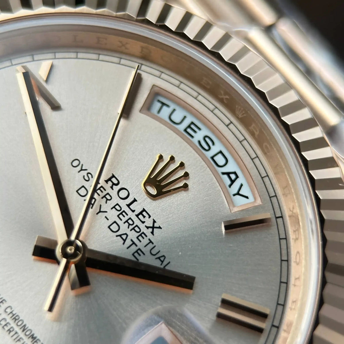 Day-Date 228235 Rose Gold Champagne Dial
