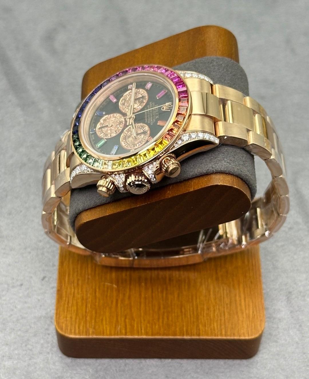 Daytona 116595RBOW 18k Rose Gold Plated