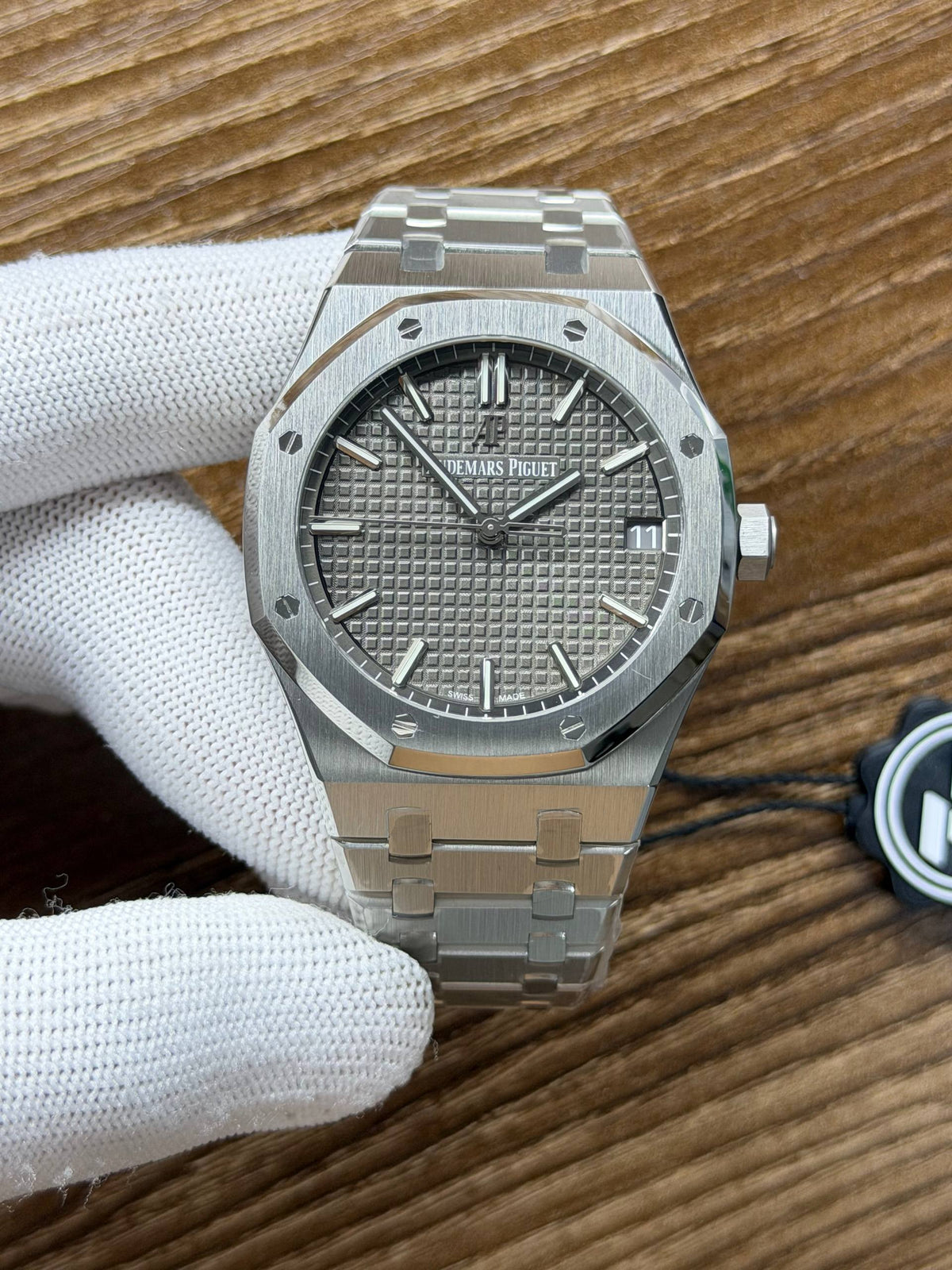 AP RO Grey Dial Stainless Steel 15500ST.OO.1220ST.04 41mm