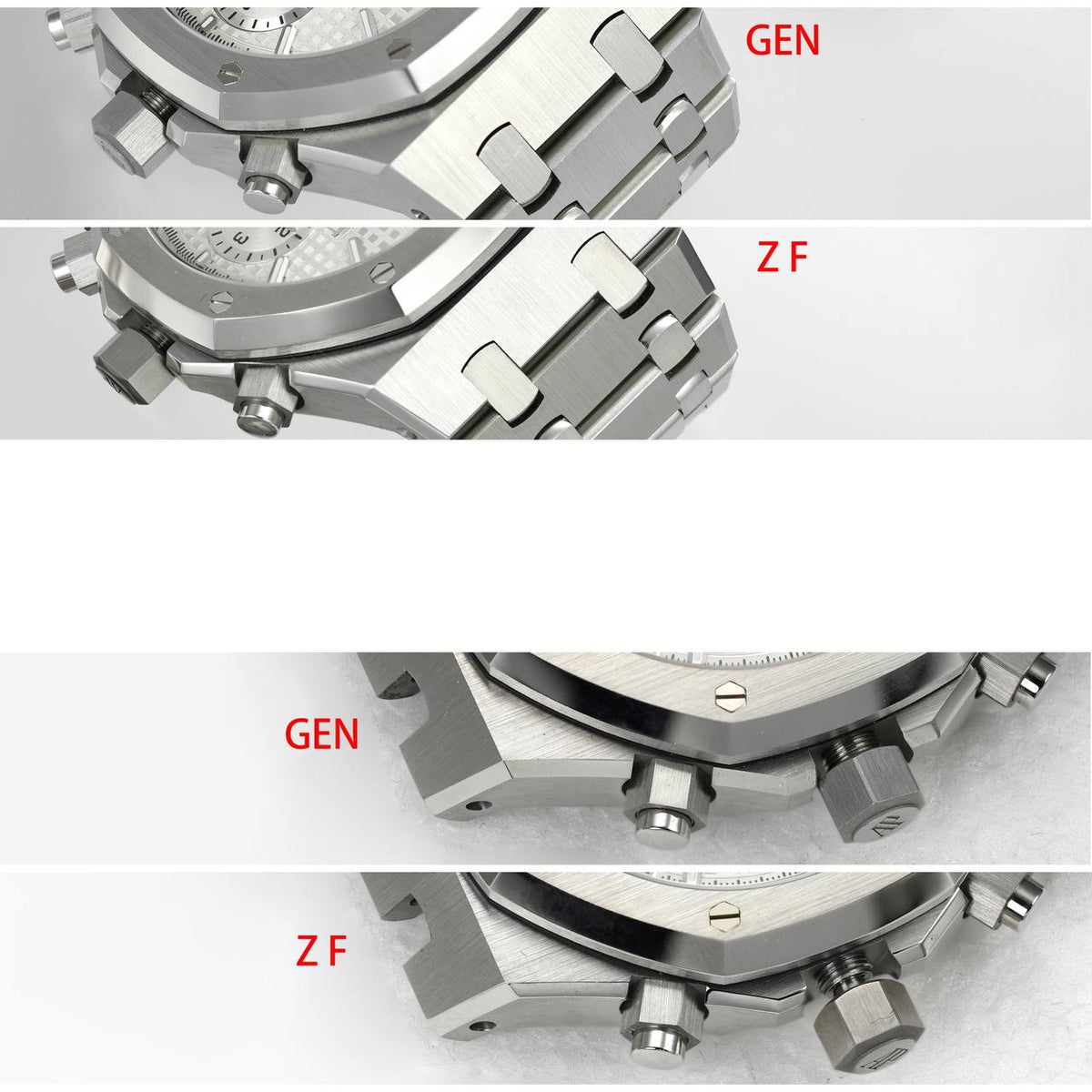 AP RO 26240ST Stainless Steel White 41mm