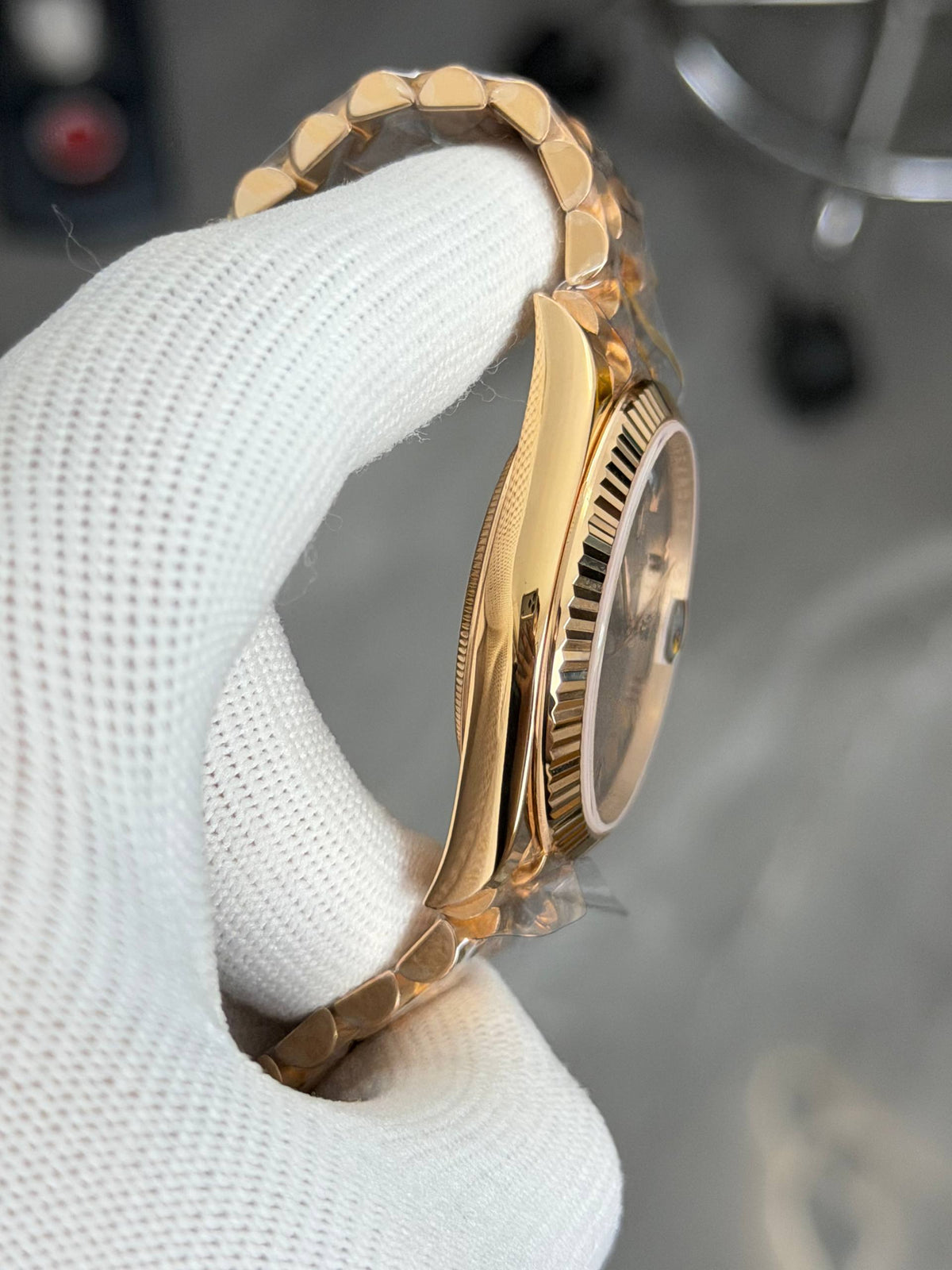 Day-Date 228235 Rose Gold Ombre Slate Dial