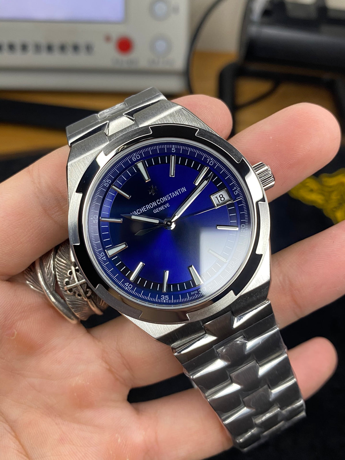 VC 4500V Blue Dial Stainless Steel