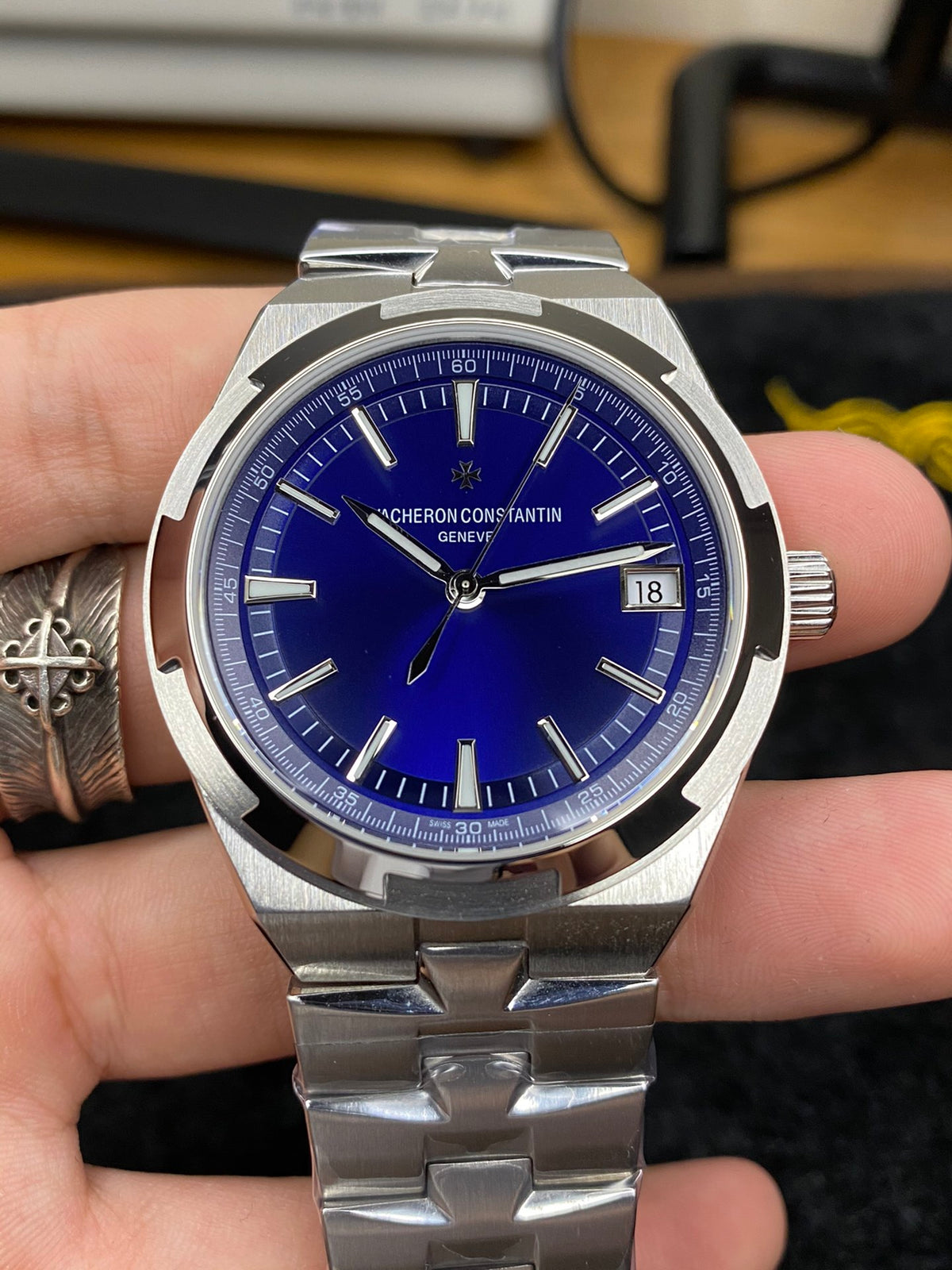 VC 4500V Blue Dial Stainless Steel