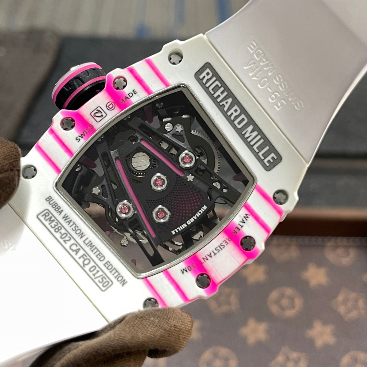 RM 38-02 Bubba Watson Tourbillon Manual Winding 42mm Carbon