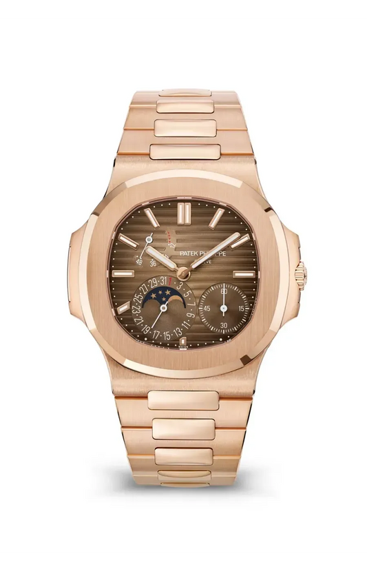 Nautilus 5712/1R-001 Chocolate Dial 18K Rose Gold Plated