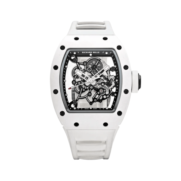 RM055 Manual Winding Bubba Watson 42mm White Ceramic