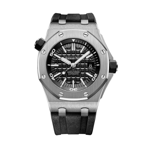 AP ROO Diver Black Dial 15710ST 42mm
