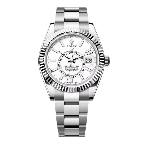 Sky-Dweller 336934 White Dial Stainless Steel Oyster 42mm