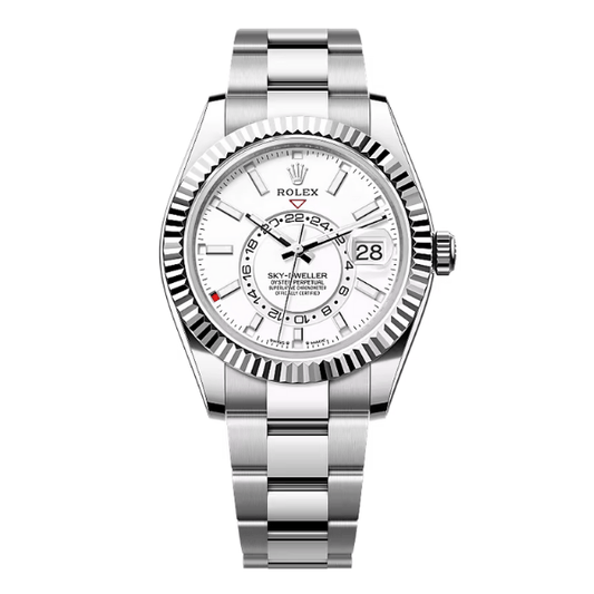 Sky-Dweller 336934 White Dial Stainless Steel Oyster 42mm