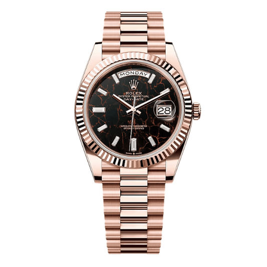 Day-Date 228235 Rose Gold Eisenkiesel Dial