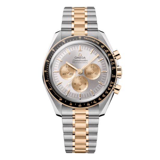 Speedmaster Moonwatch Professional 310.20.42.50.02.001 42mm White Dial Demi Yellow Gold