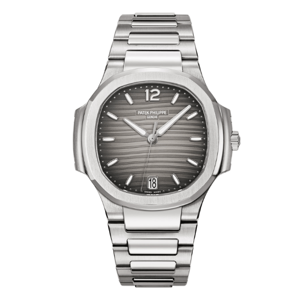 Nautilus 7118/1R 18K Grey Dial Stainless Steel 35.2mm