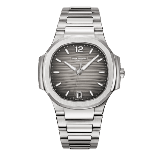Nautilus 7118/1R 18K Grey Dial Stainless Steel 35.2mm