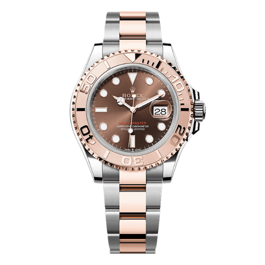 Yacht-Master 126621 Chocolate Dial 18K Rose Gold Plated Stainless Steel 40mm