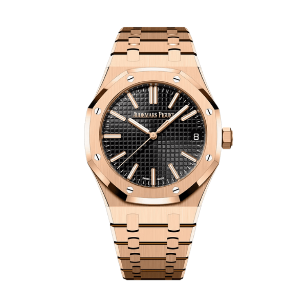 AP RO Black Dial Rose Gold Plated 15400OR 41mm