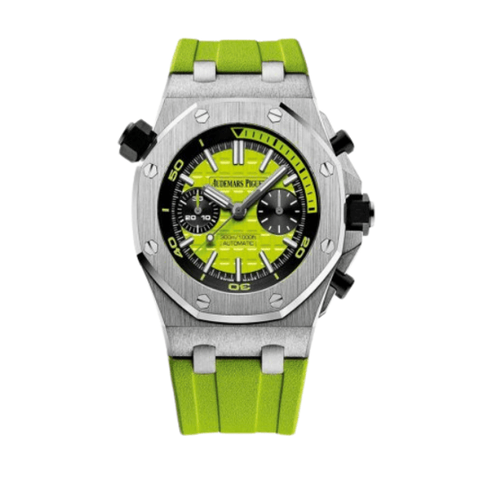 AP ROO Diver Green Dial 26703ST 42mm