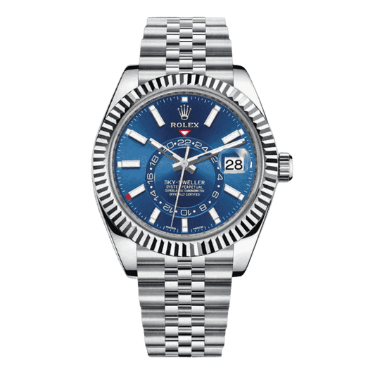 Sky-Dweller 336934 Blue Dial Stainless Steel Jubilee 42mm