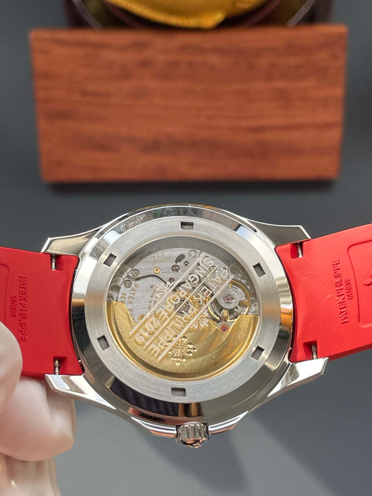Aquanaut 5167A-001 Stainless Steel Singapore Edition