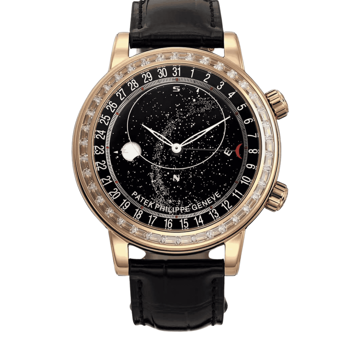 Grand Complications 6104R-001 Celestial Moon 18k Rose Gold Plated