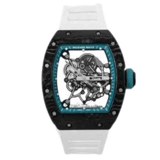 RM055 Asia Manual Winding Bubba Watson Carbon 42MM Blue