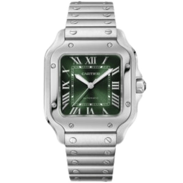 Santos De Cartier Medium Green WSSA0061