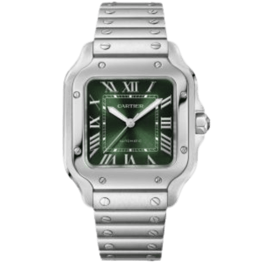Santos De Cartier Medium Green WSSA0061