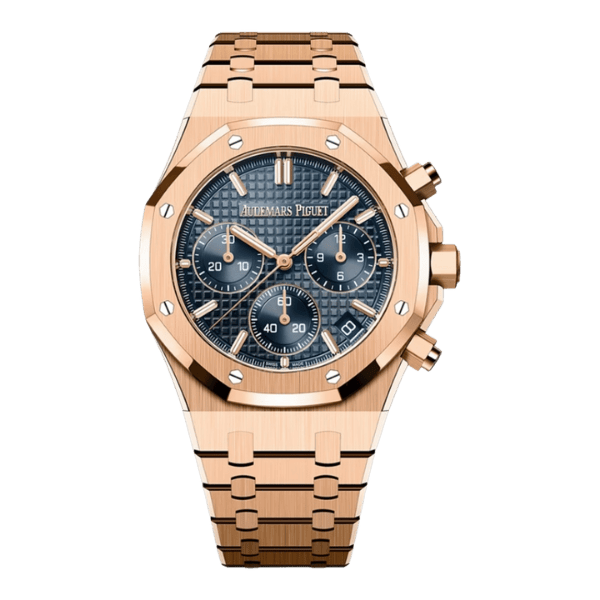 AP RO 26240OR.OO.1320OR.05 Blue Dial Rose Gold Plated 41mm