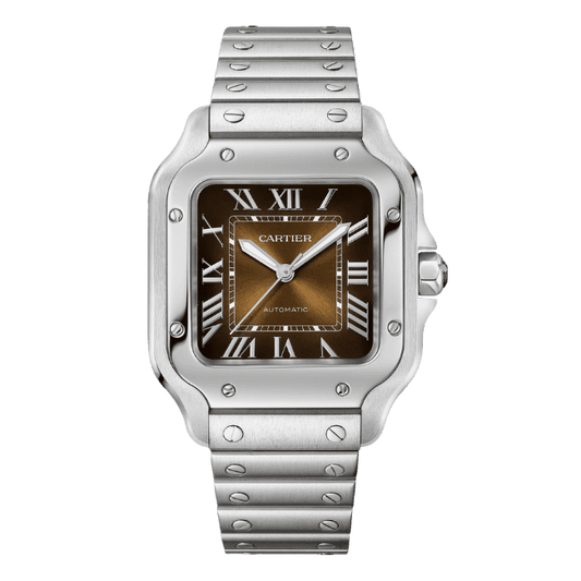 Santos De Cartier Chocolate Dial WSSA0065