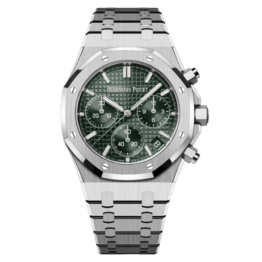 AP RO 26240ST Stainless Steel Green 41mm