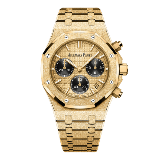 AP RO 26240BA.GG.1324BA.01 Gold Dial Frost Yellow Gold Plated 41mm