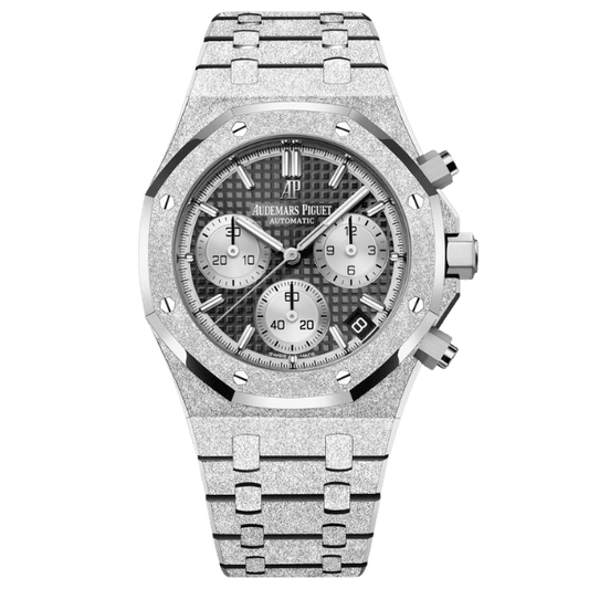 AP RO Black Dial Frost White Gold Plated 26239BC.GG.1224BC.02 41mm