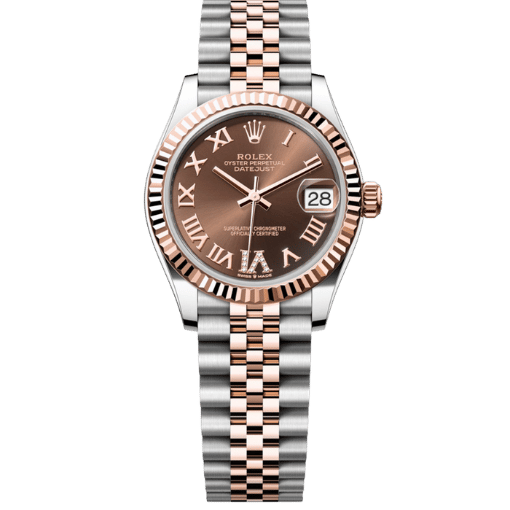 Datejust 31mm 278271 Chocolate Roman Dial Fluted Jubilee