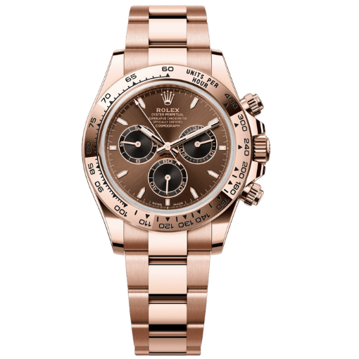 Daytona 126505 Rose Gold Plated Chocolate Dial
