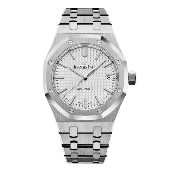 AP RO White Dial Stainless Steel 15450ST.OO 37mm