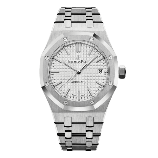 AP RO White Dial Stainless Steel 15450ST.OO 37mm