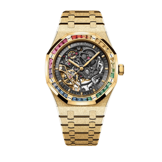 AP RO Frosted Yellow Gold Openworked 15412BA.YG.1224BA.01 41mm