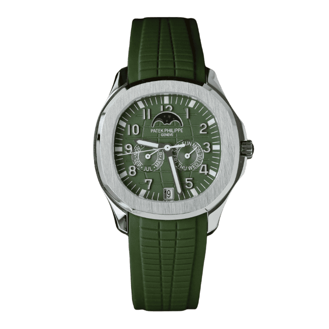Aquanaut 5261A Moonphase Green 40mm Stainless Steel