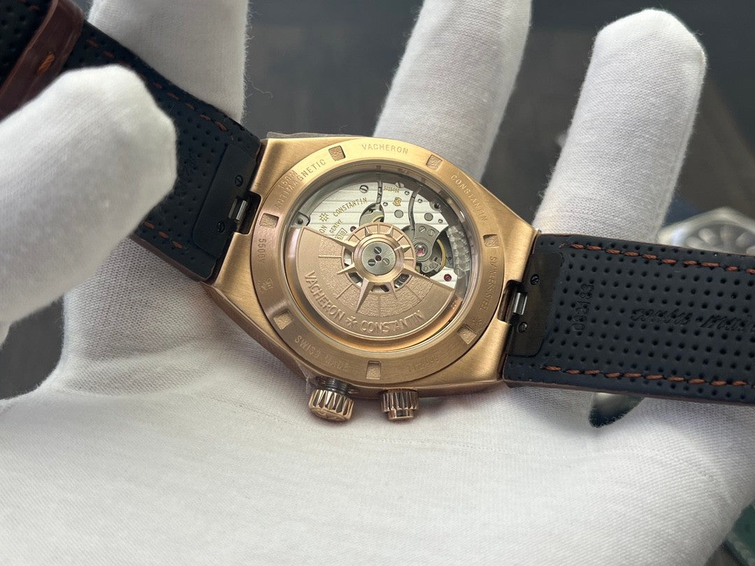 VC 7900V/000R-B336 Silver Dial 18K Gold Plated